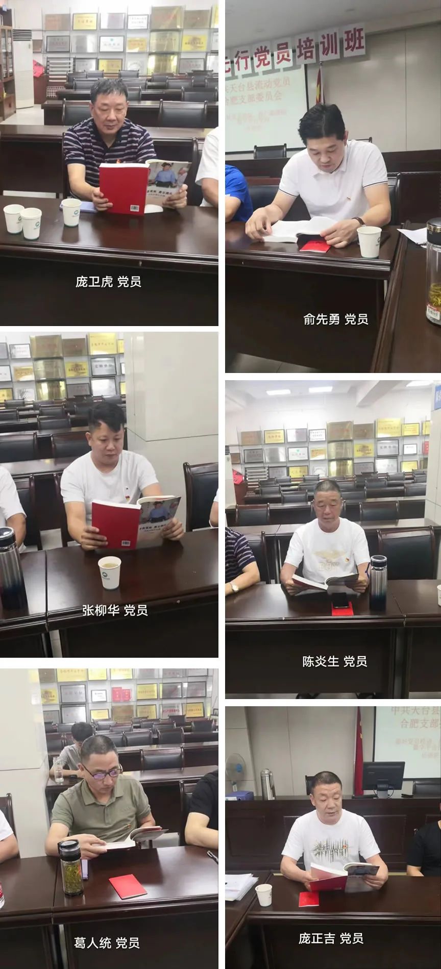 中共天台县流动党员合肥支部举办学习《干在实处勇立潮头一一习近平浙江足迹》在肥流动党员培训班(图21)