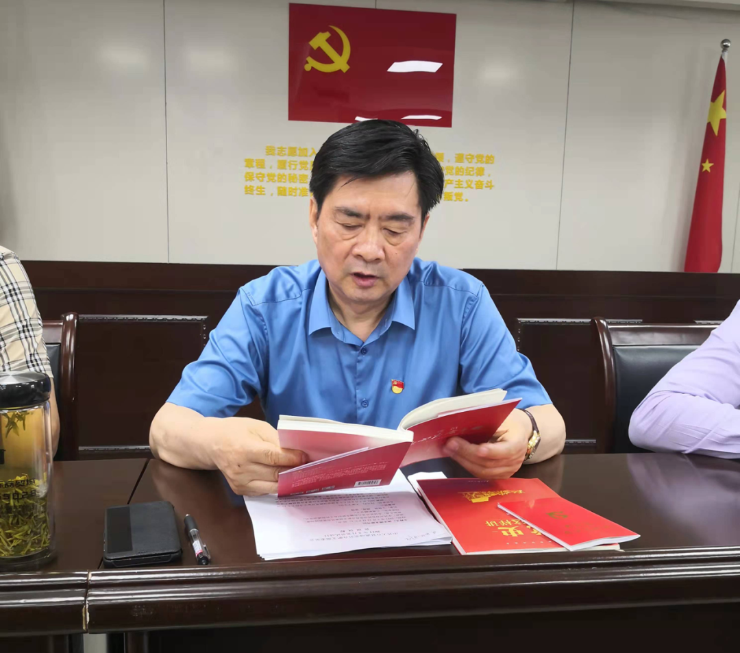 中共天台县流动党员合肥党支部五月份党员活动日 庆祝建党百年,学党史,上党课,传承红色精神(图6) 图片