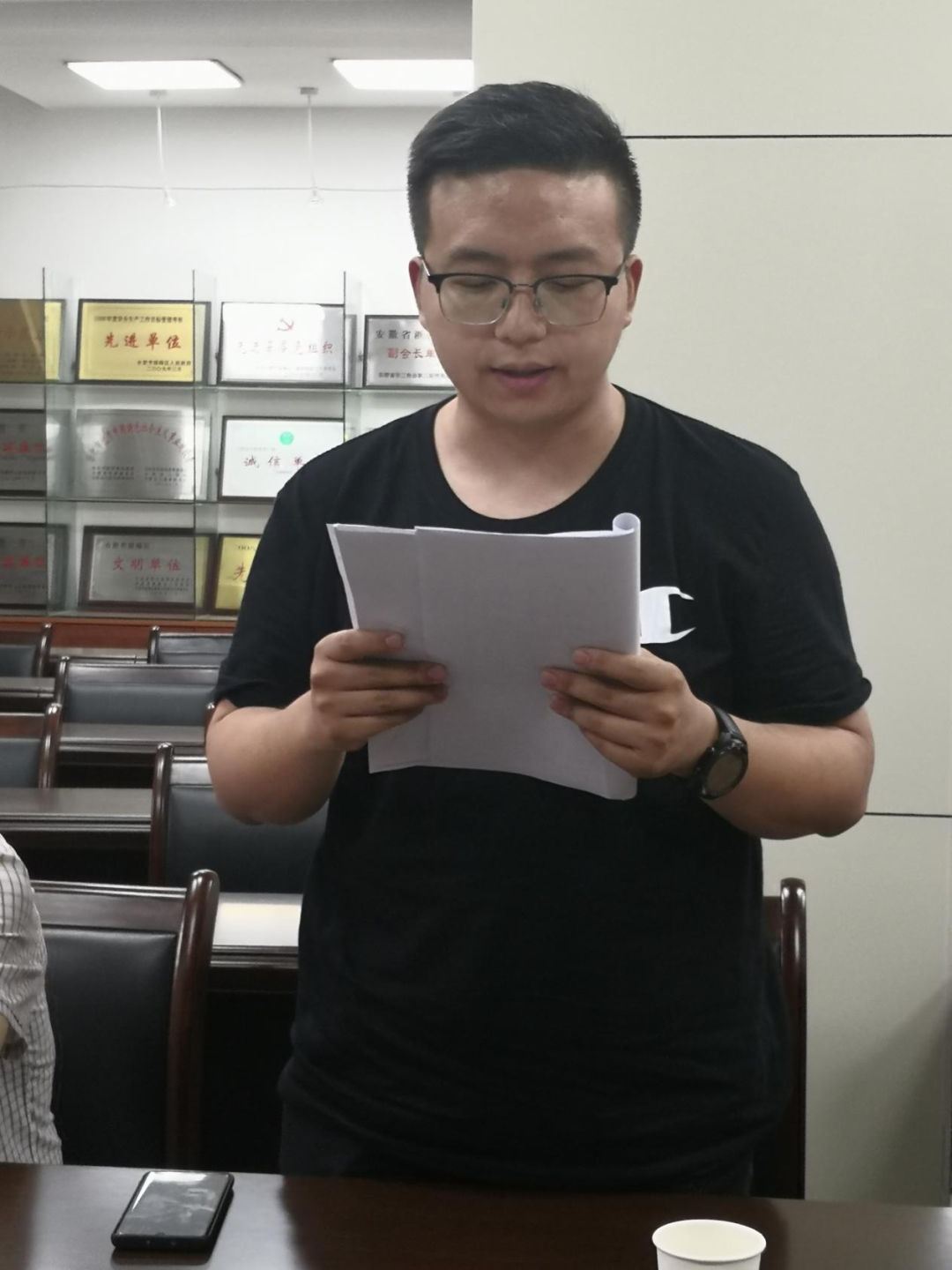 中共天台县流动党员合肥党支部五月份党员活动日 庆祝建党百年,学党史,上党课,传承红色精神(图9) 图片